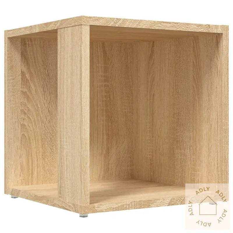 Sidebord Sonoma Eik 33X33X34,5 Cm Konstruert Tre