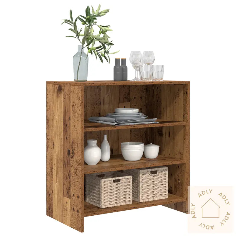 Sideboard Gammelt Tre 70X41X75 Cm Konstruert Tre