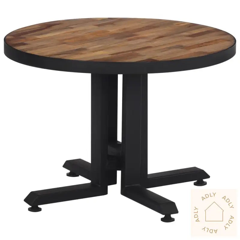 Barbord Rundt Ø55X40 Cm Gjenvunnet Heltre Teak