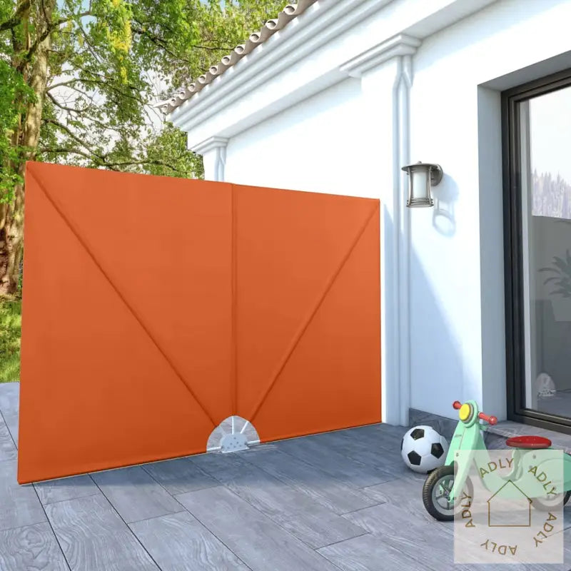 Sammenleggbar Sidemarkise For Terrasse Terrakotta 240X160 Cm