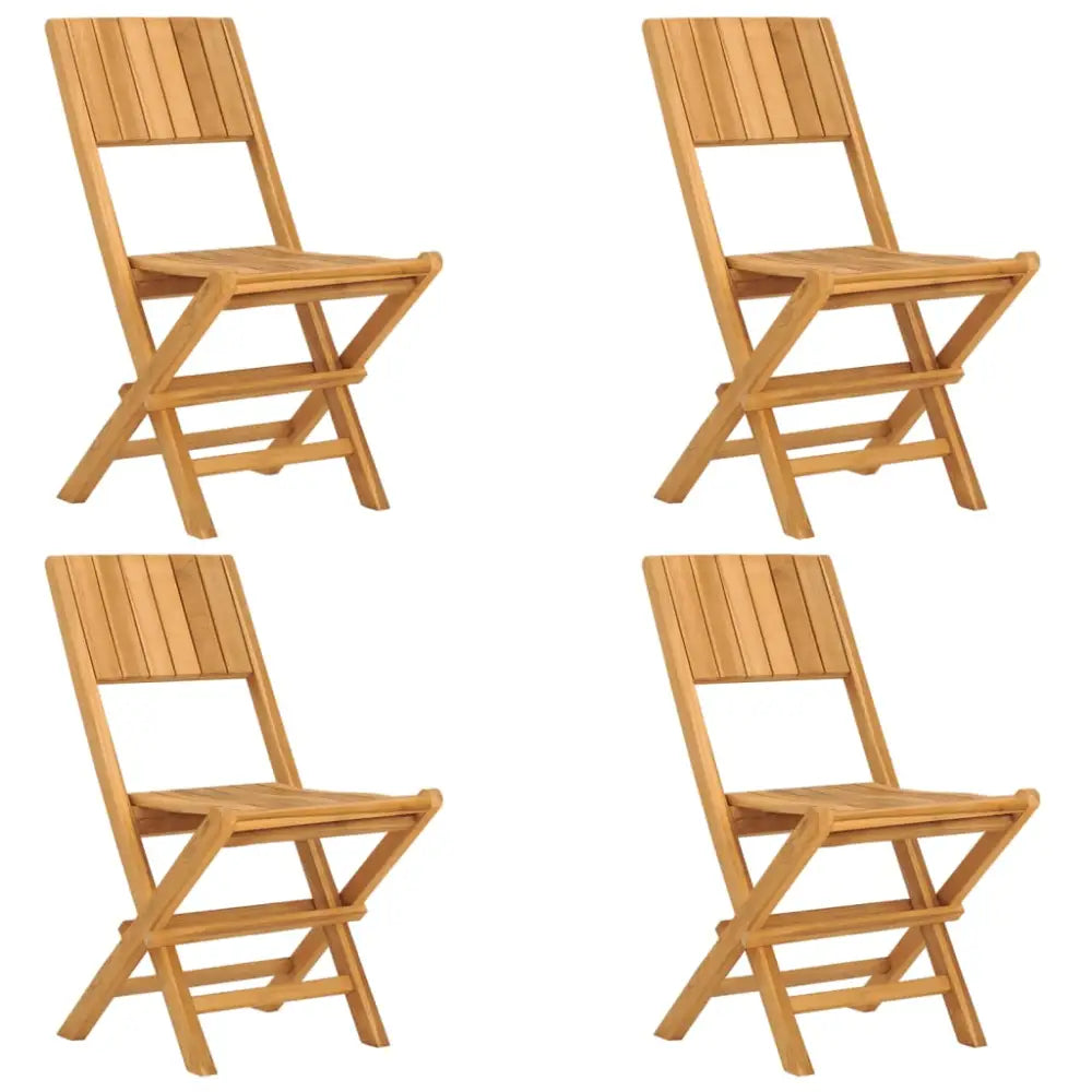Sammenleggbare hagestoler i heltre teak - Hagestoler