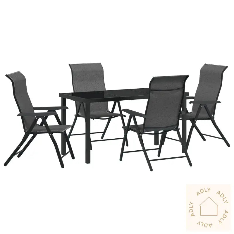 Sammenleggbare hagestoler i poly rattan for komfortable sitteplasser - Hagestoler