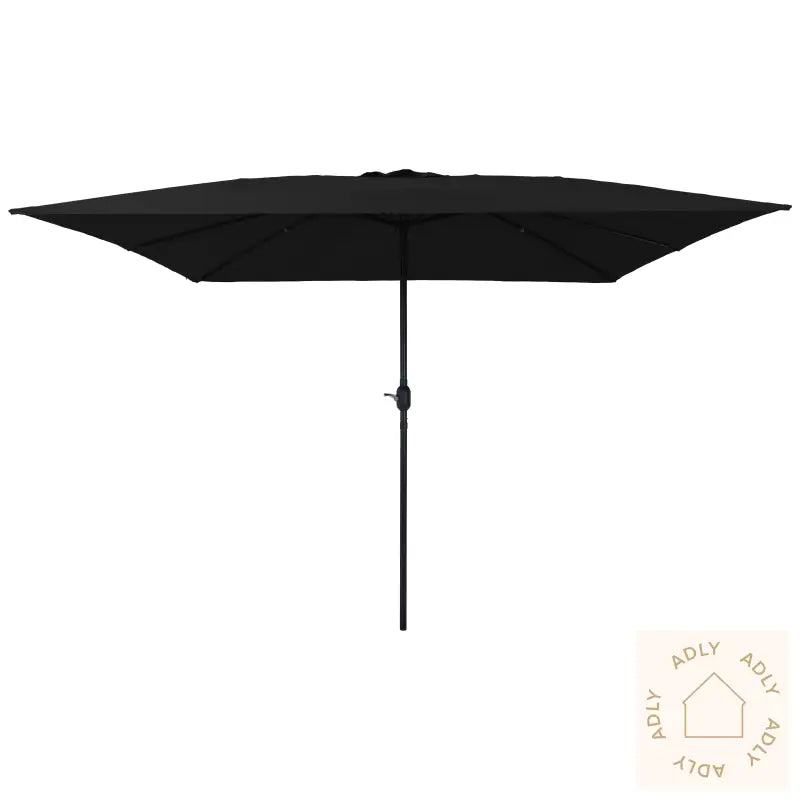 Firkanthageparasol 295X245 Cm Svart