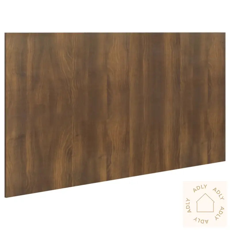 Sengegavl Brun Eik 160X1,5X80 Cm Konstruert Tre