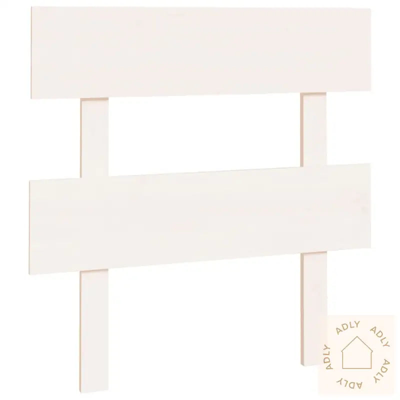 Sengegavl Hvit 93,5X3X81 Cm Heltre Furu