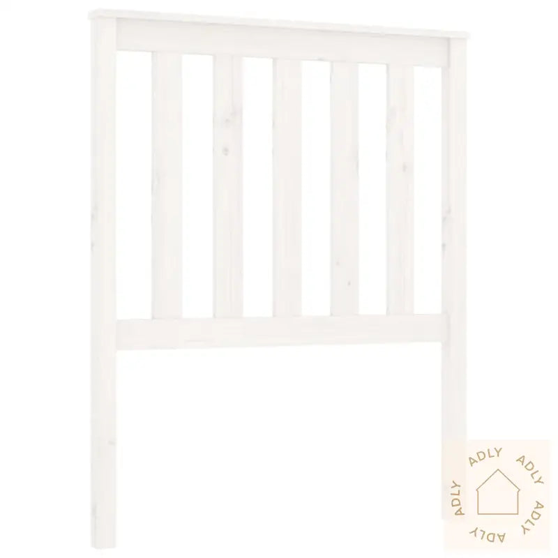 Sengegavl Hvit 81X6X101 Cm Heltre Furu