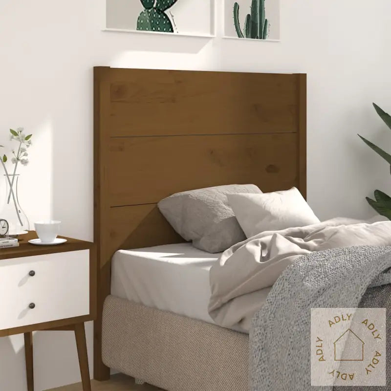 Sengegavl Honningbrun 81X4X100 Cm Heltre Furu