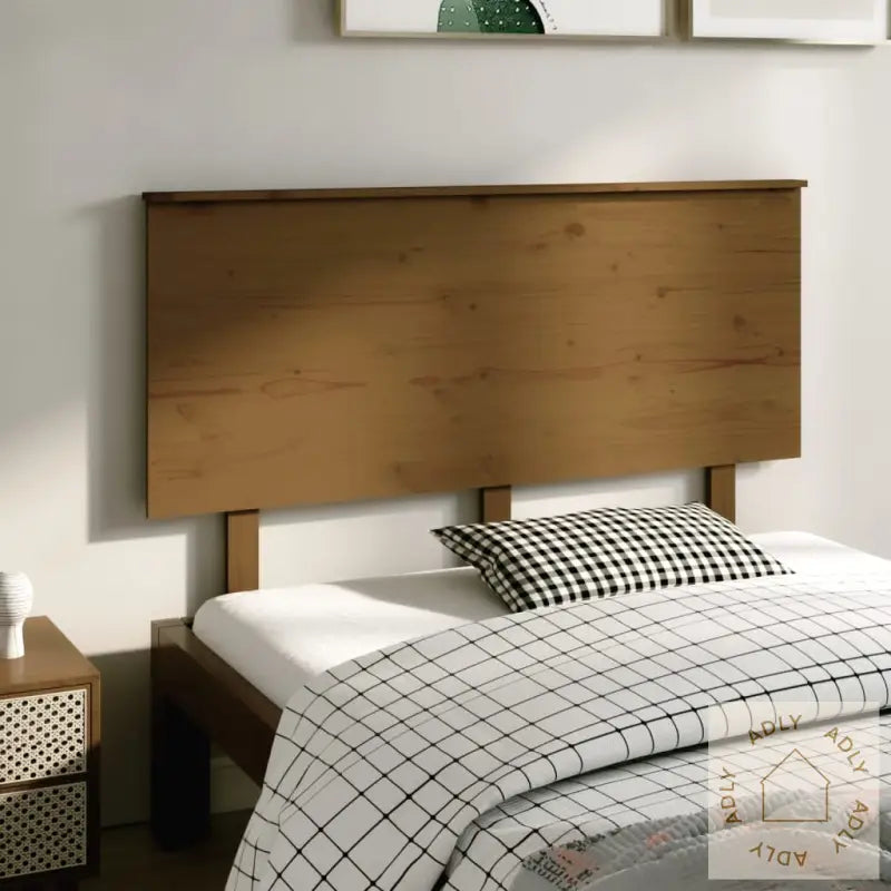 Sengegavl Honningbrun 139X6X82,5 Cm Heltre Furu