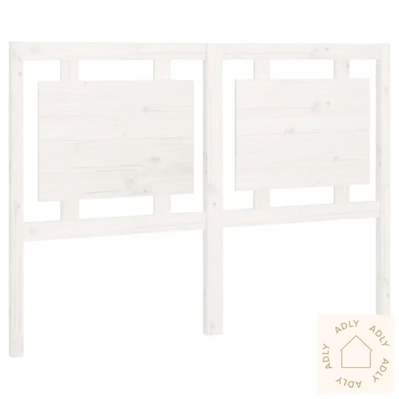 Sengegavl Hvit 140,5X4X100 Cm Heltre Furu