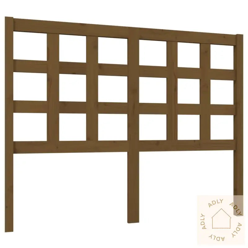 Sengegavl Honningbrun 125,5X4X100 Cm Heltre Furu