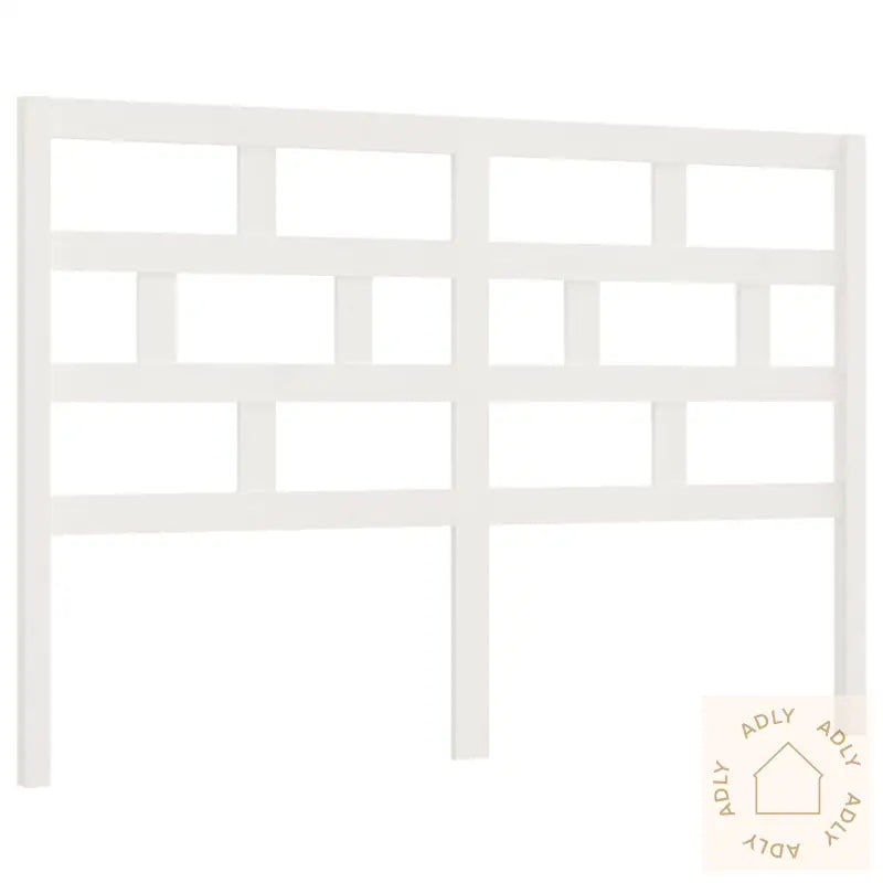 Sengegavl Hvit 146X4X100 Cm Heltre Furu