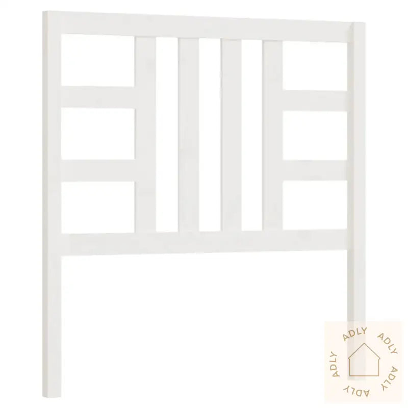 Sengegavl Hvit 106X4X100 Cm Heltre Furu
