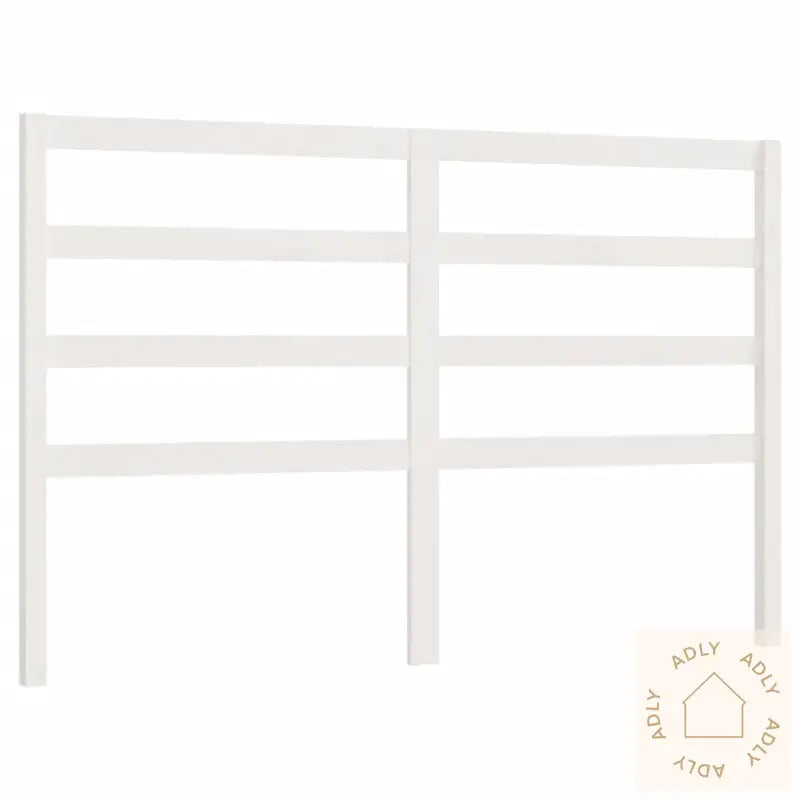 Sengegavl Hvit 126X4X100 Cm Heltre Furu