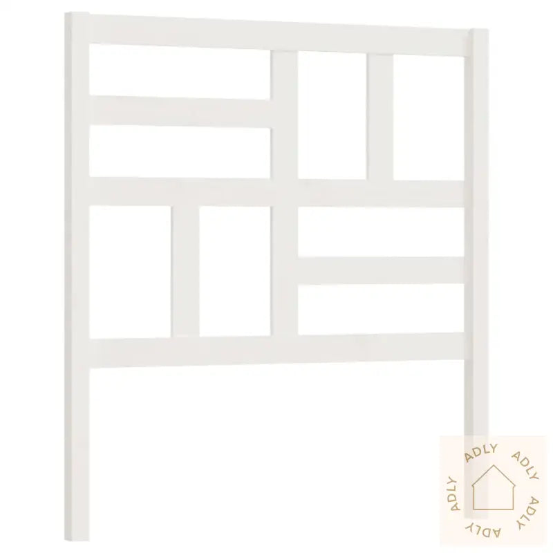 Sengegavl Hvit 81X4X104 Cm Heltre Furu