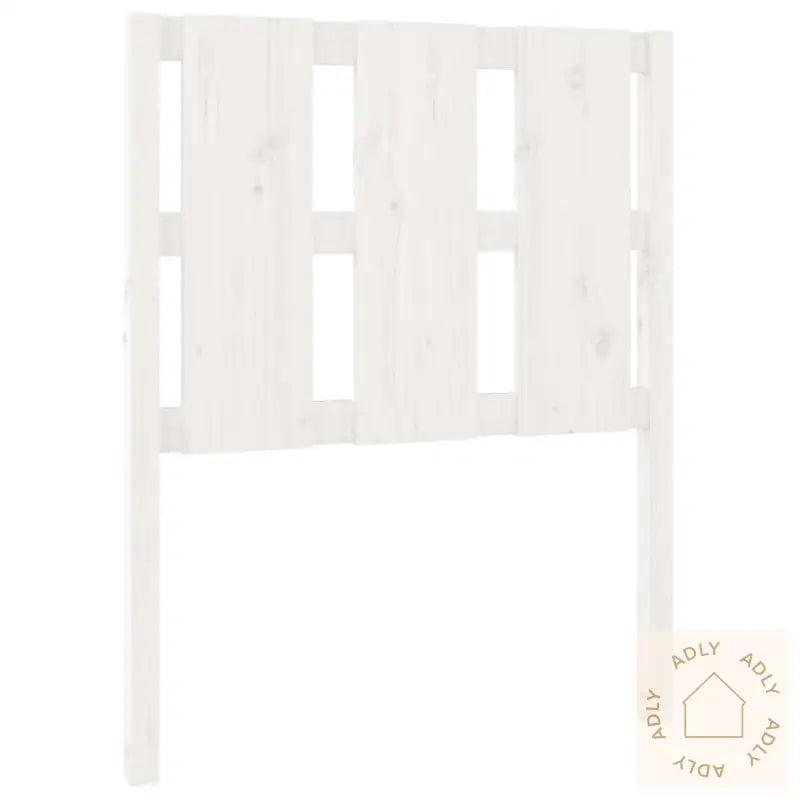 Sengegavl Hvit 80,5X4X100 Cm Heltre Furu