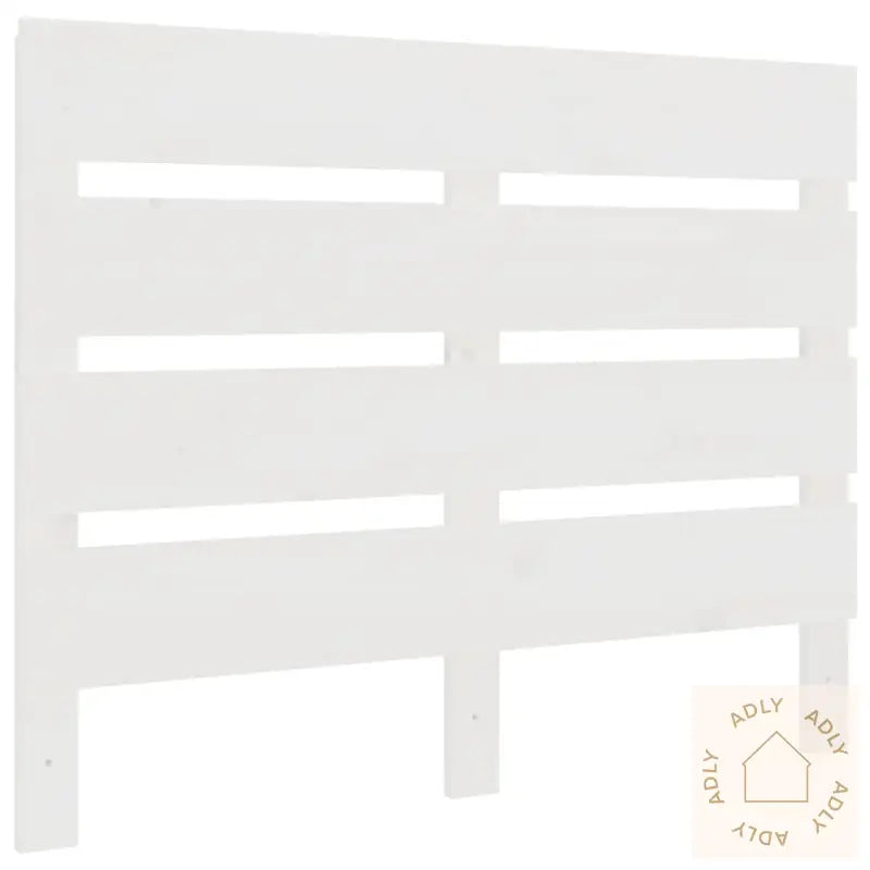 Sengegavl Hvit 75X3X80 Cm Heltre Furu