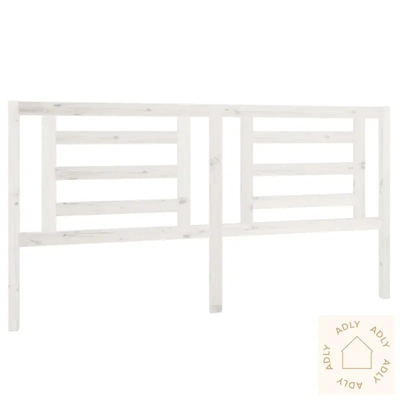 Sengegavl Hvit 186X4X100 Cm Heltre Furu