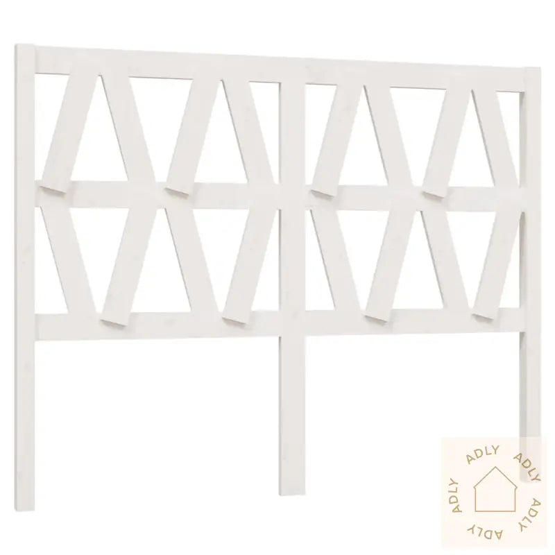Sengegavl Hvit 156X4X100 Cm Heltre Furu