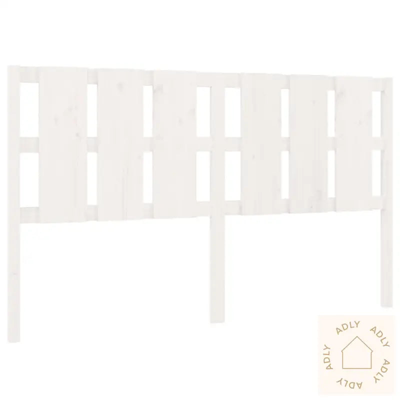 Sengegavl Hvit 185,5X4X100 Cm Heltre Furu