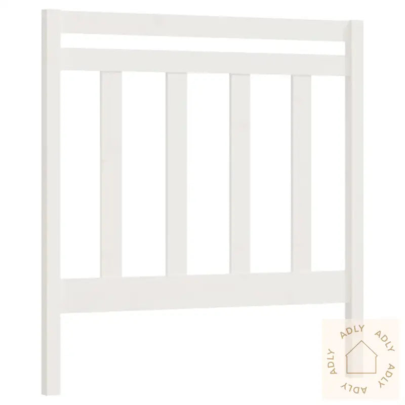 Sengegavl Hvit 95X4X100 Cm Heltre Furu