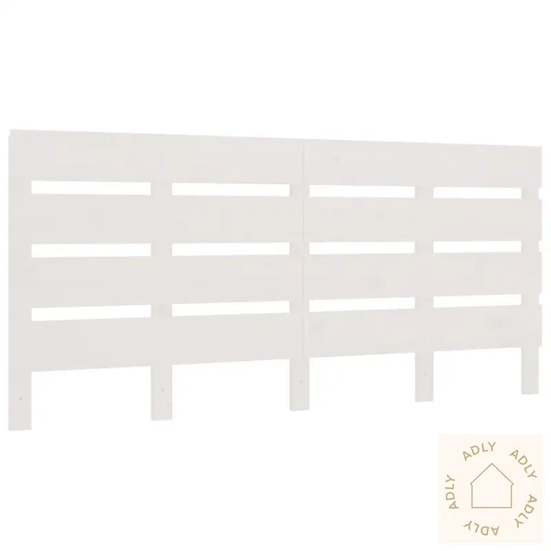 Sengegavl Hvit 150X3X80 Cm Heltre Furu