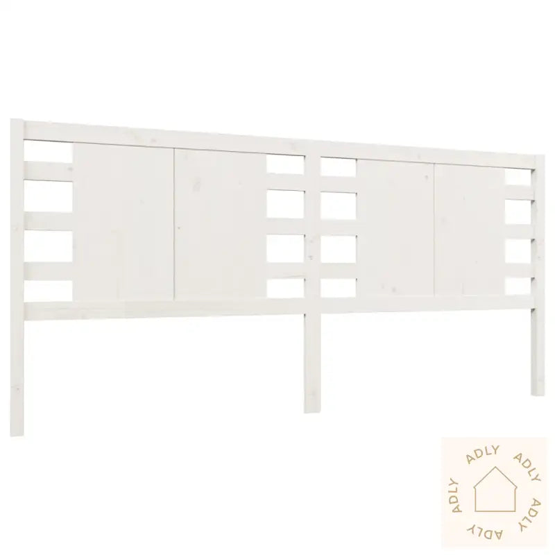 Sengegavl Hvit 156X4X100 Cm Heltre Furu