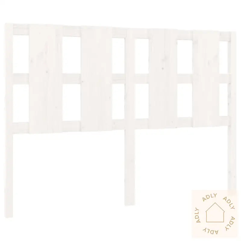 Sengegavl Hvit 145,5X4X100 Cm Heltre Furu