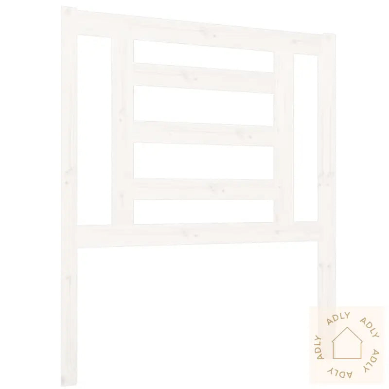 Sengegavl Hvit 81X4X100 Cm Heltre Furu