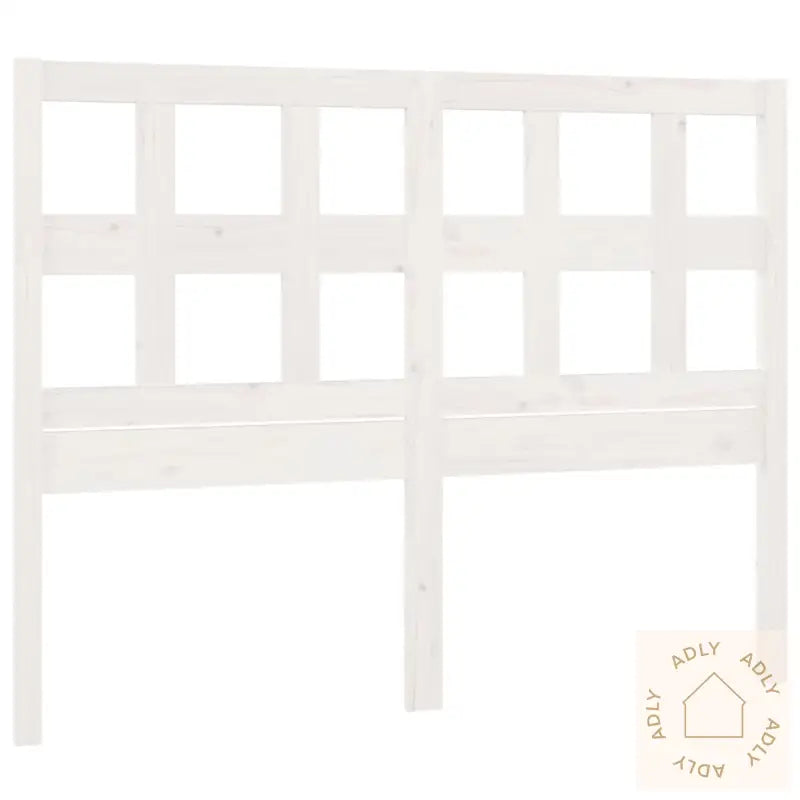 Sengegavl Hvit 205,5X4X100 Cm Heltre Furu