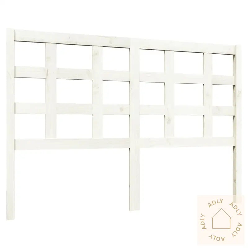 Sengegavl Hvit 140,5X4X100 Cm Heltre Furu