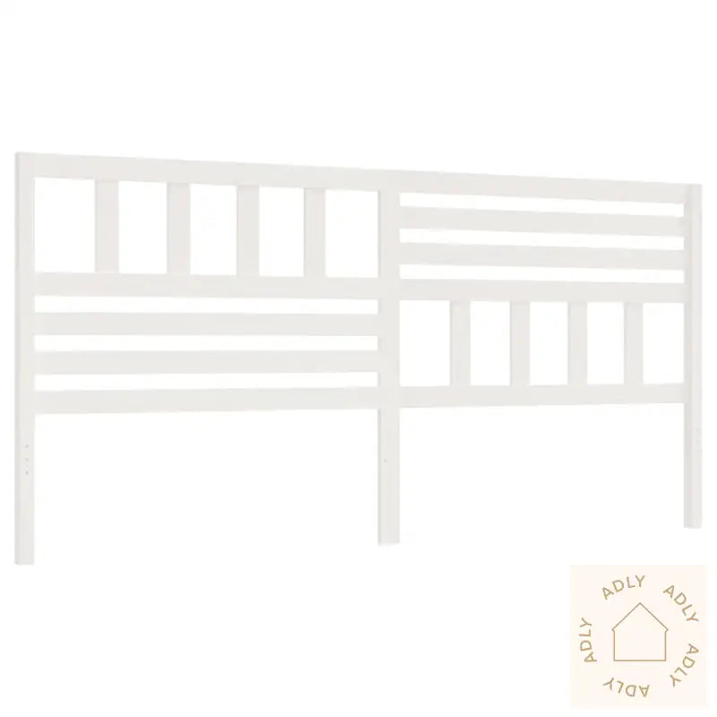 Sengegavl Hvit 186X4X100 Cm Heltre Furu