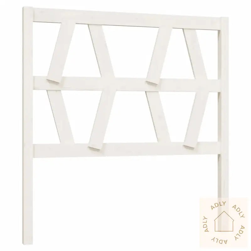 Sengegavl Hvit 96X4X100 Cm Heltre Furu