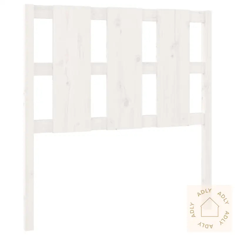 Sengegavl Hvit 105,5X4X100 Cm Heltre Furu