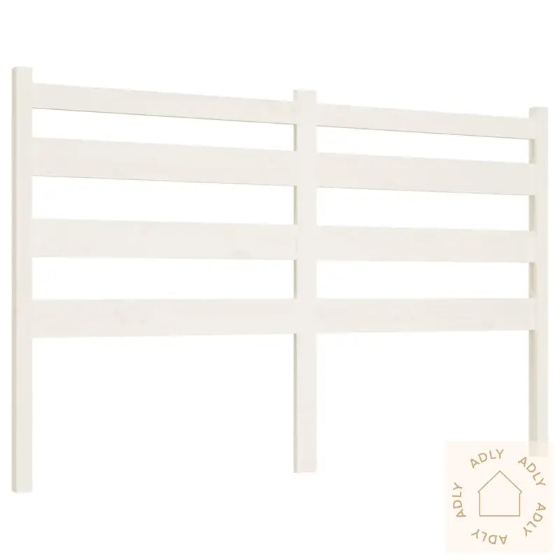Sengegavl Hvit 126X4X100 Cm Heltre Furu