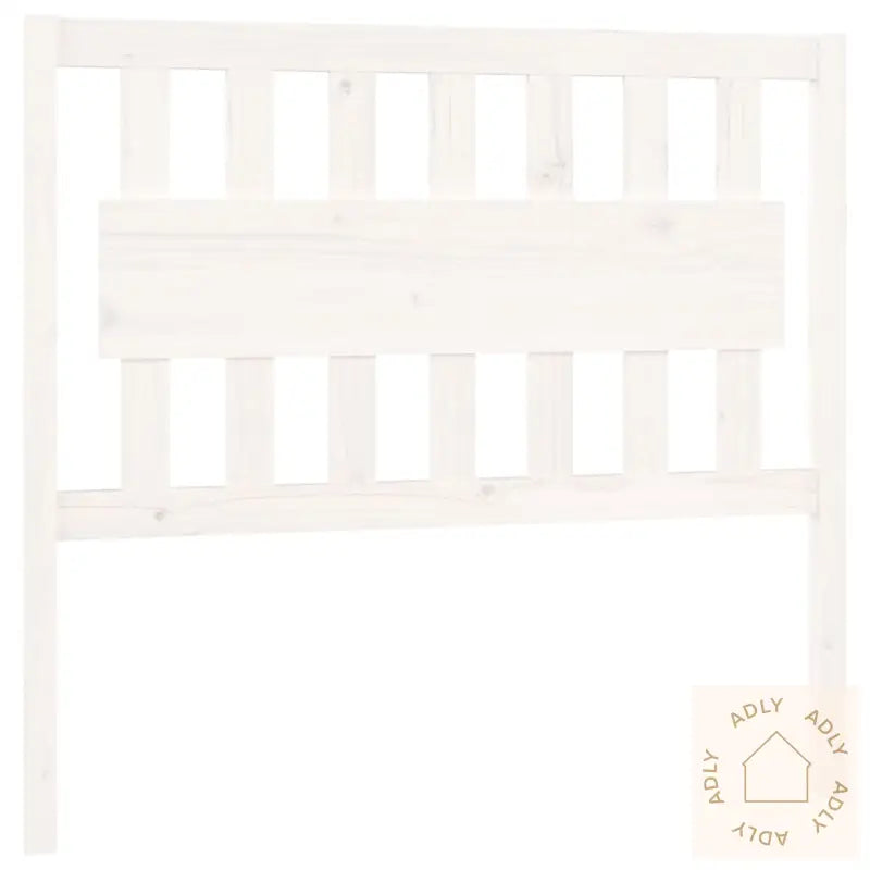 Sengegavl Hvit 105,5X4X100 Cm Heltre Furu