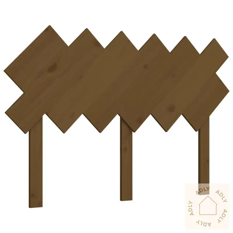 Sengegavl Honningbrun 122,5X3X80,5 Cm Heltre Furu