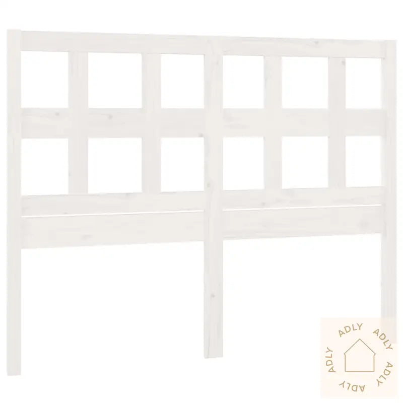 Sengegavl Hvit 145,5X4X100 Cm Heltre Furu