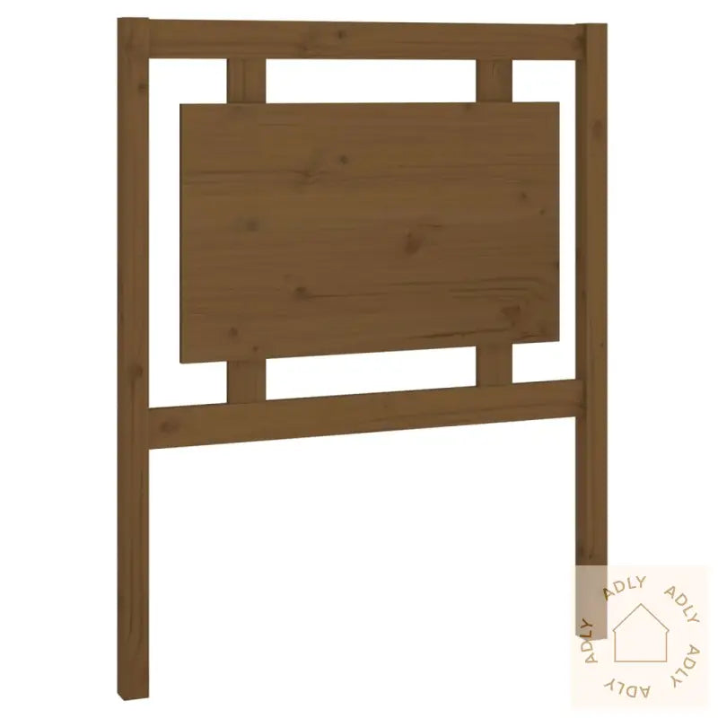 Sengegavl Honningbrun 80,5X4X100 Cm Heltre Furu