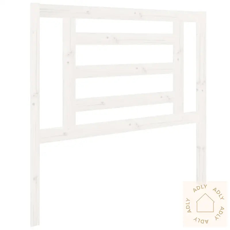 Sengegavl Hvit 96X4X100 Cm Heltre Furu