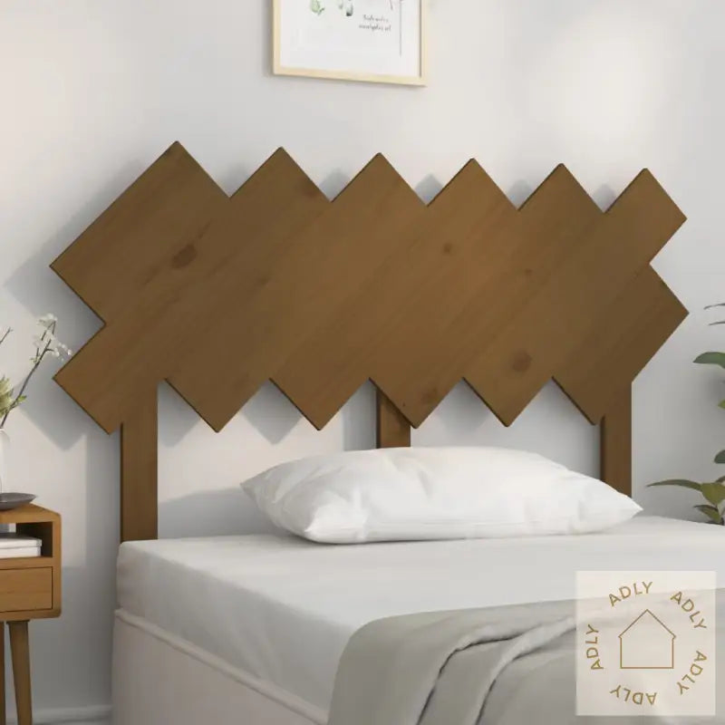 Sengegavl Honningbrun 122,5X3X80,5 Cm Heltre Furu