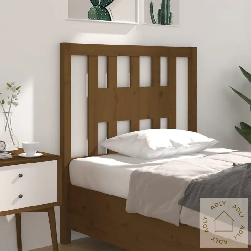 Sengegavl Honningbrun 106X4X100 Cm Heltre Furu