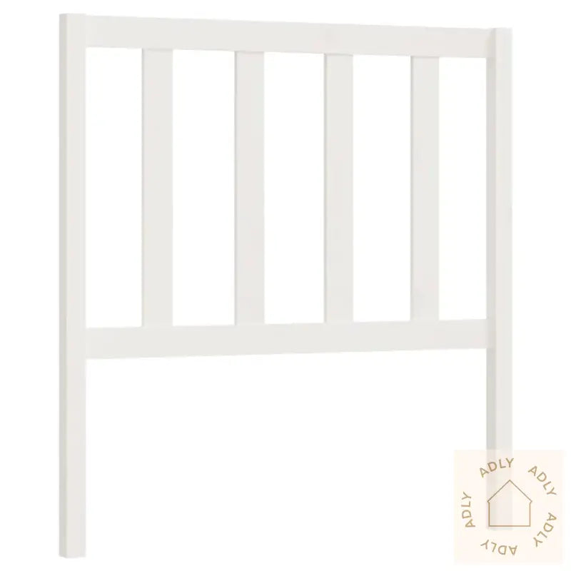 Sengegavl Hvit 81X4X100 Cm Heltre Furu