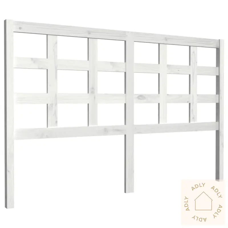 Sengegavl Hvit 156X4X100 Cm Heltre Furu