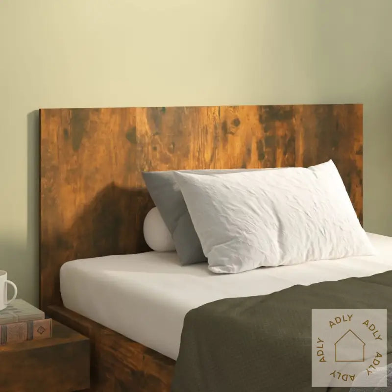 Sengegavl Røkt Eik 120X1,5X80 Cm Konstruert Tre