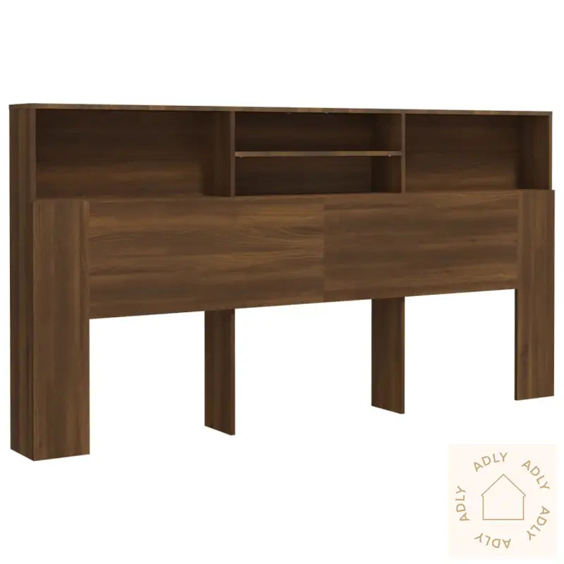 Sengegavlskap Brun Eik 200X19X103,5 Cm