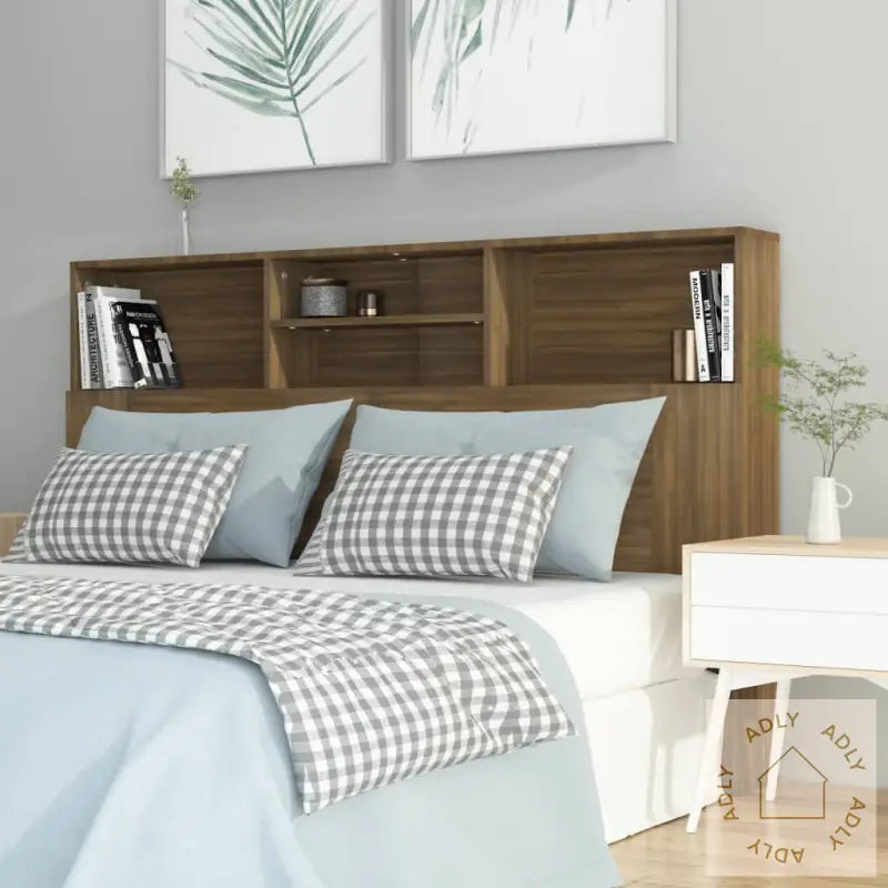Sengegavlskap Brun Eik 160X19X103,5 Cm