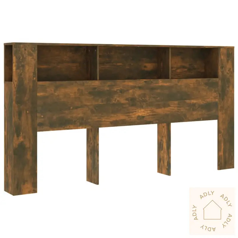 Sengegavlskap Røkt Eik 200X18,5X104,5 Cm