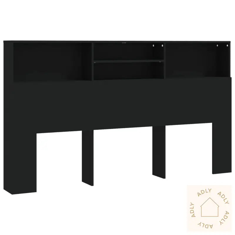 Sengegavlskap Svart 180X19X103,5 Cm