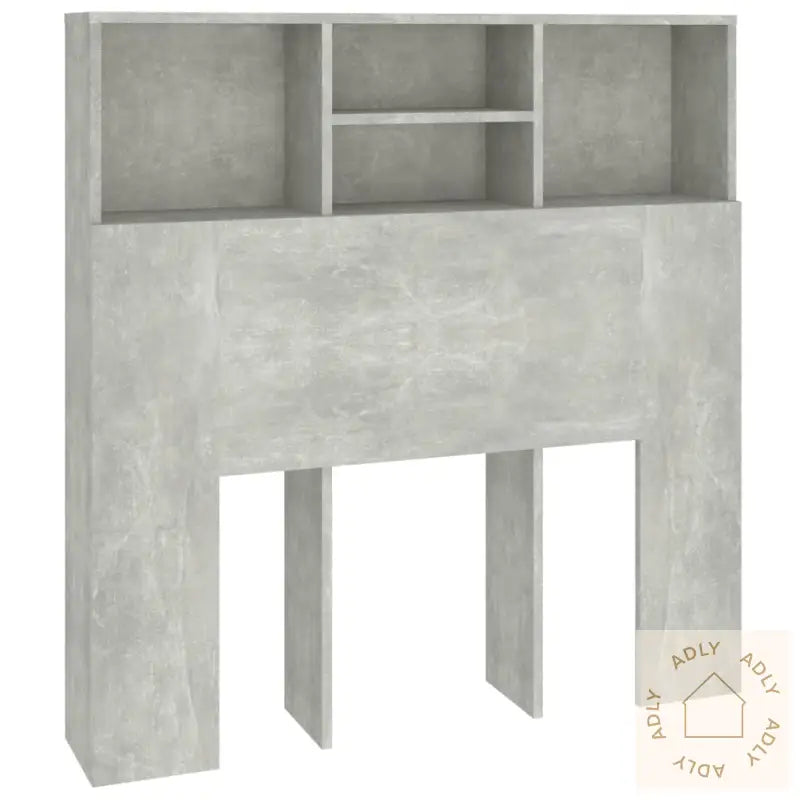 Sengegavlskap Betonggrå 100X19X103,5 Cm
