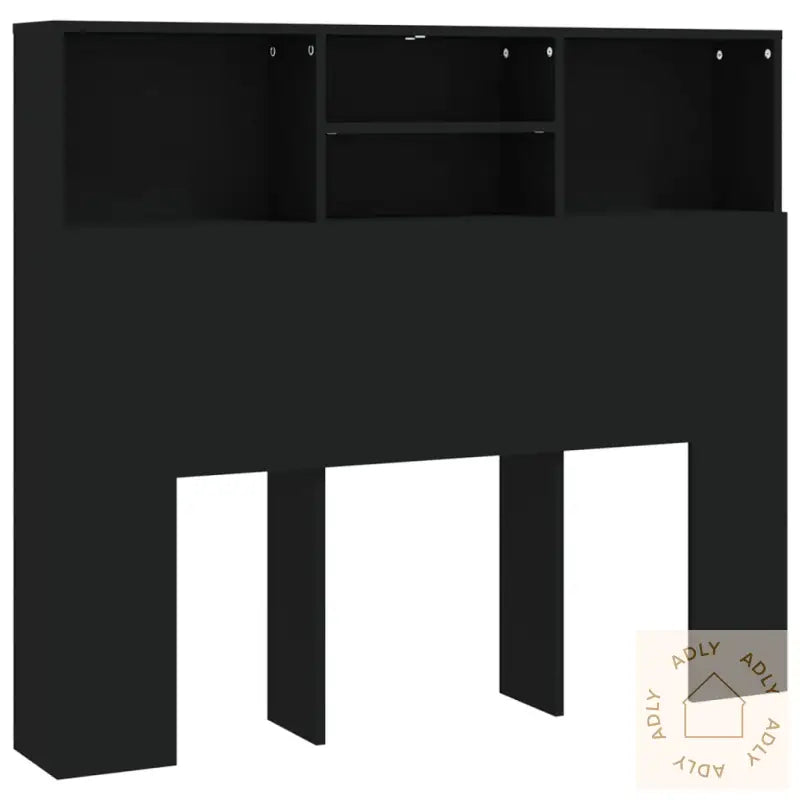 Sengegavlskap Svart 120X19X103,5 Cm